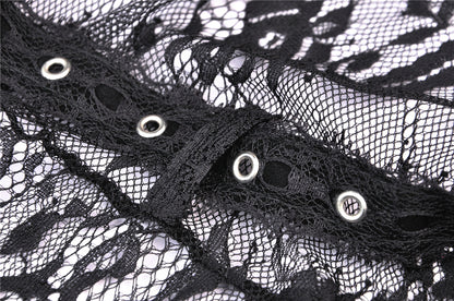 Dark In Love Larissa Lace Robe