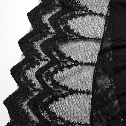 Punk Rave Plus Size Eldora Goth Bat Silhouette Dress