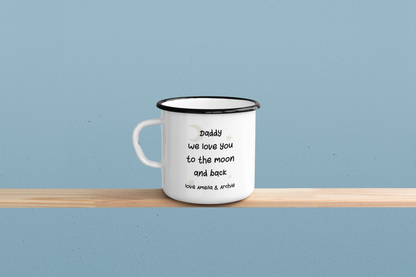 Personalised Daddy We Love You To The Moon And Back Fathers Day Collection