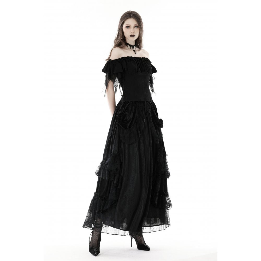 Dark In Love Deveshi Bardot Top