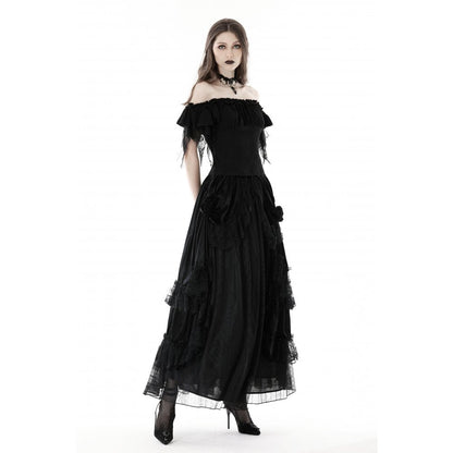 Dark In Love Deveshi Bardot Top
