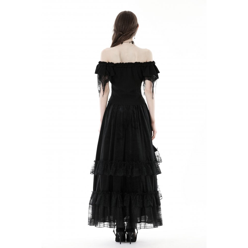 Dark In Love Deveshi Bardot Top