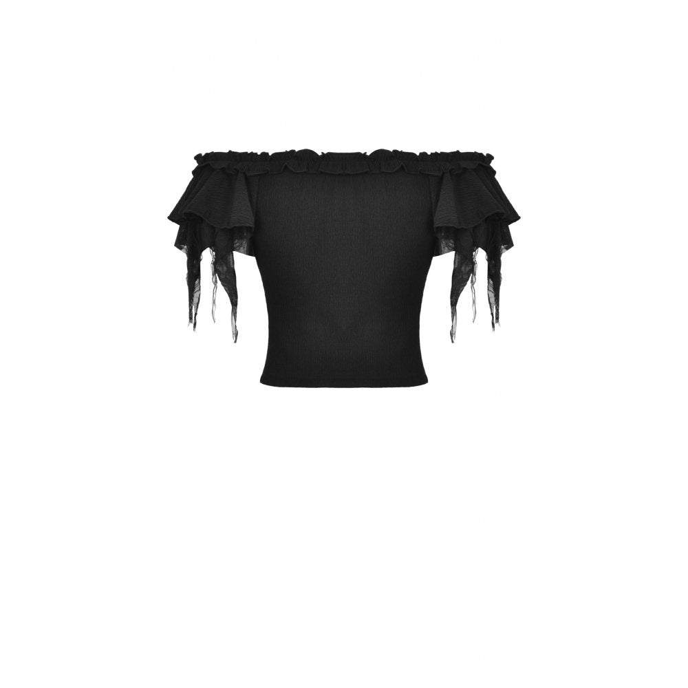 Dark In Love Deveshi Bardot Top