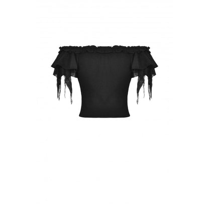 Dark In Love Deveshi Bardot Top