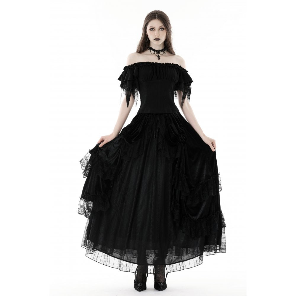 Dark In Love Deveshi Bardot Top