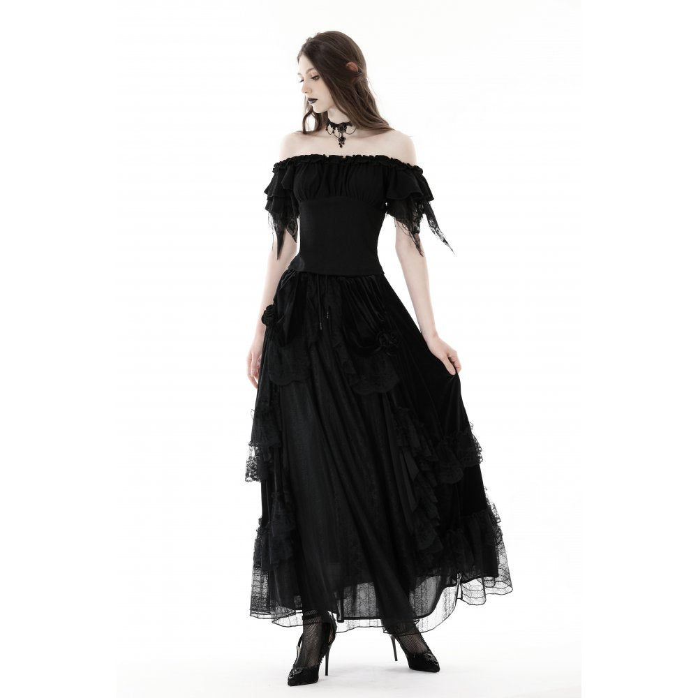 Dark In Love Deveshi Bardot Top