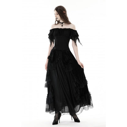 Dark In Love Deveshi Bardot Top