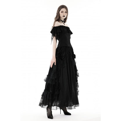 Dark In Love Deveshi Bardot Top