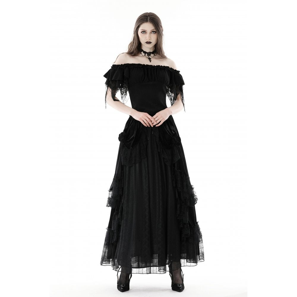 Dark In Love Deveshi Bardot Top
