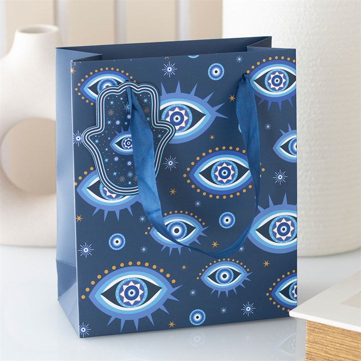 Medium All Seeing Eye Print Gift Bag Sold by Funny Store