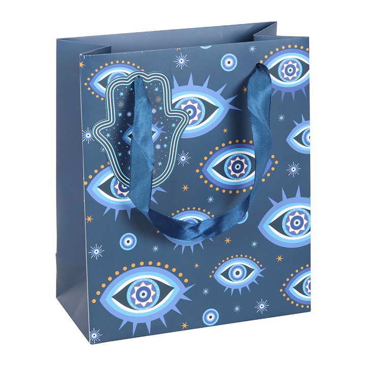 Medium All Seeing Eye Print Gift Bag Sold by Funny Store