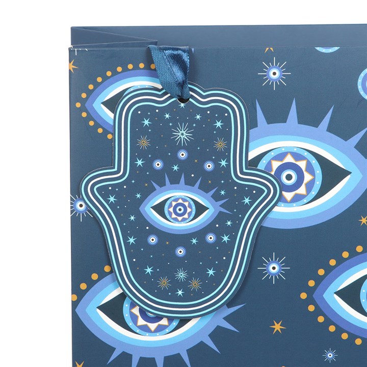 Medium All Seeing Eye Print Gift Bag Sold by Funny Store