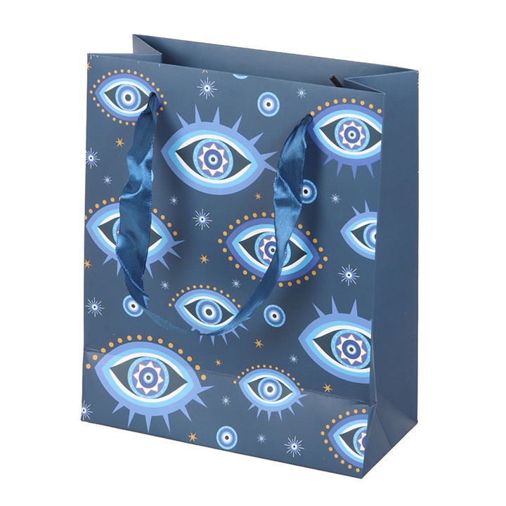 Medium All Seeing Eye Print Gift Bag Sold by Funny Store