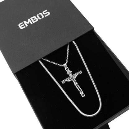 Crucifix Set (Silver)