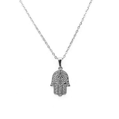 Hamsa Pendant (Silver)