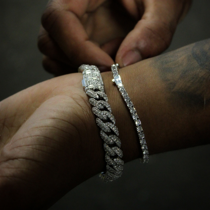 Tennis Bracelet (Silver) 3mm