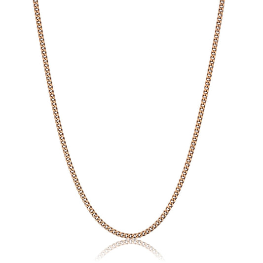 Miami Cuban Chain (Rose Gold) 3mm