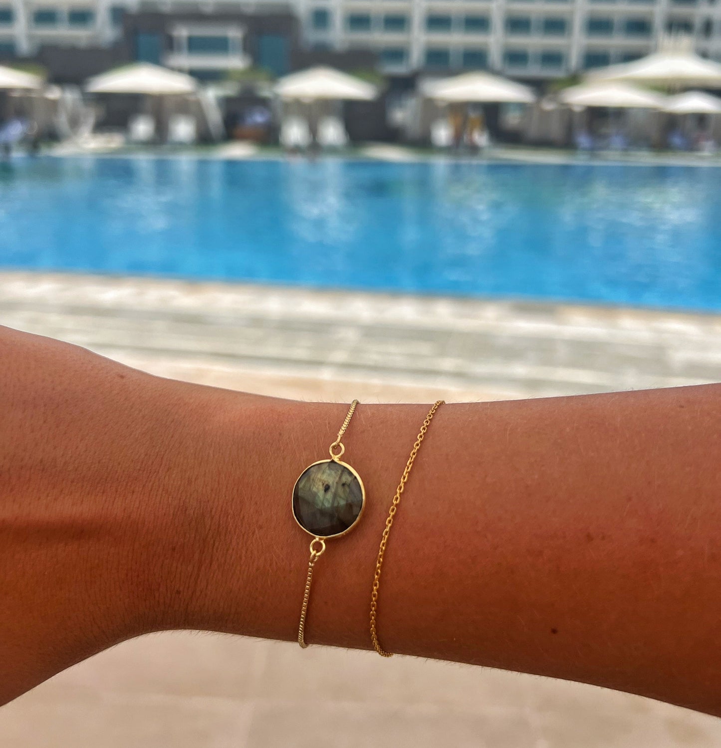 Hera Labradorite Crystal Bracelet
