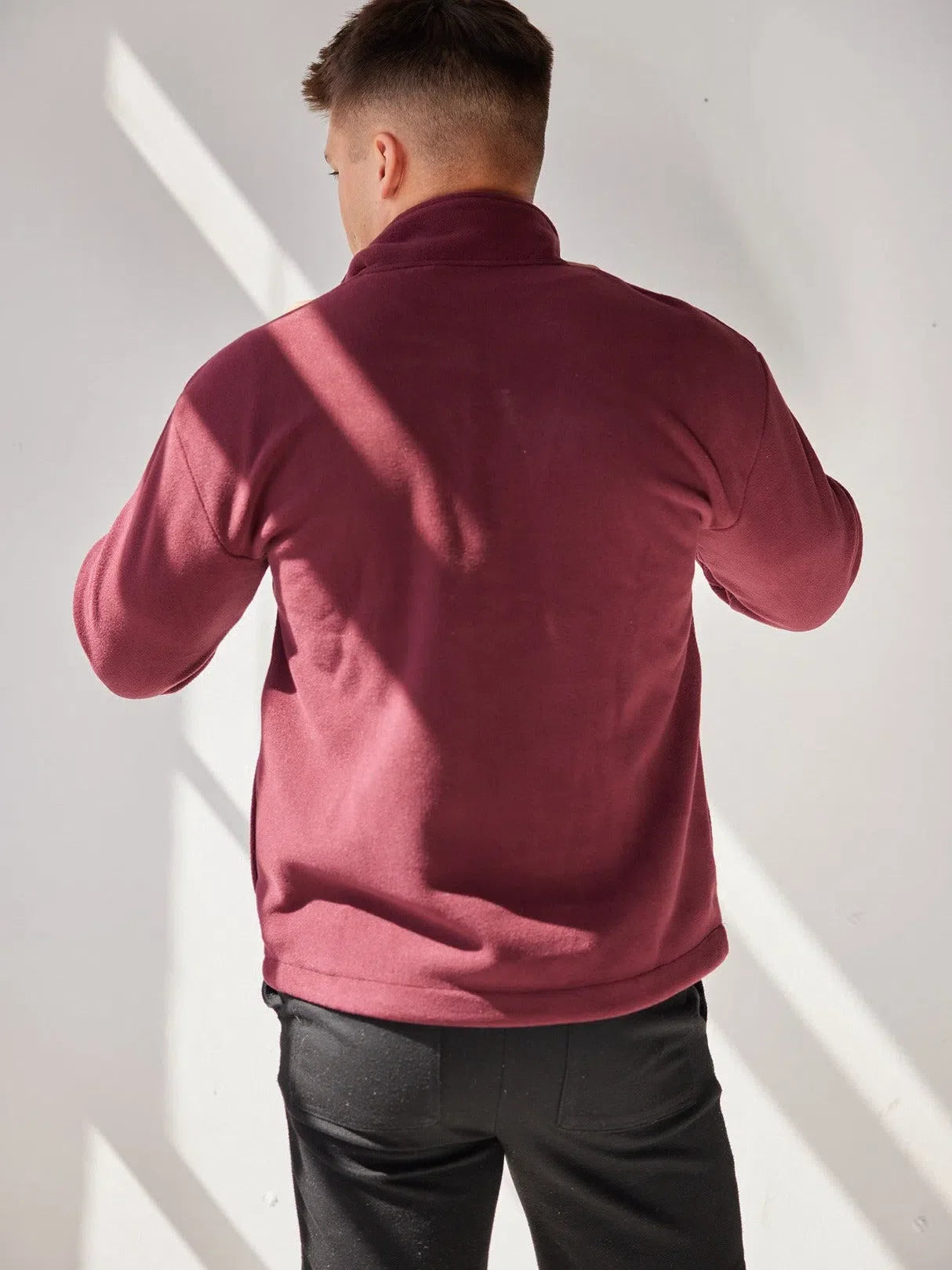 Monaco Vintage Fleece Burgundy