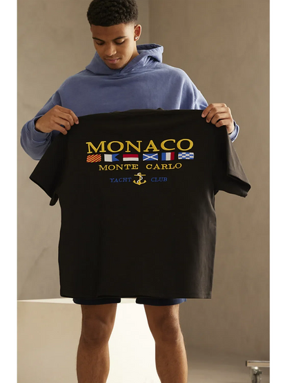 Monaco T-Shirt Black