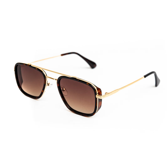 Leopard Double Bridge Shades