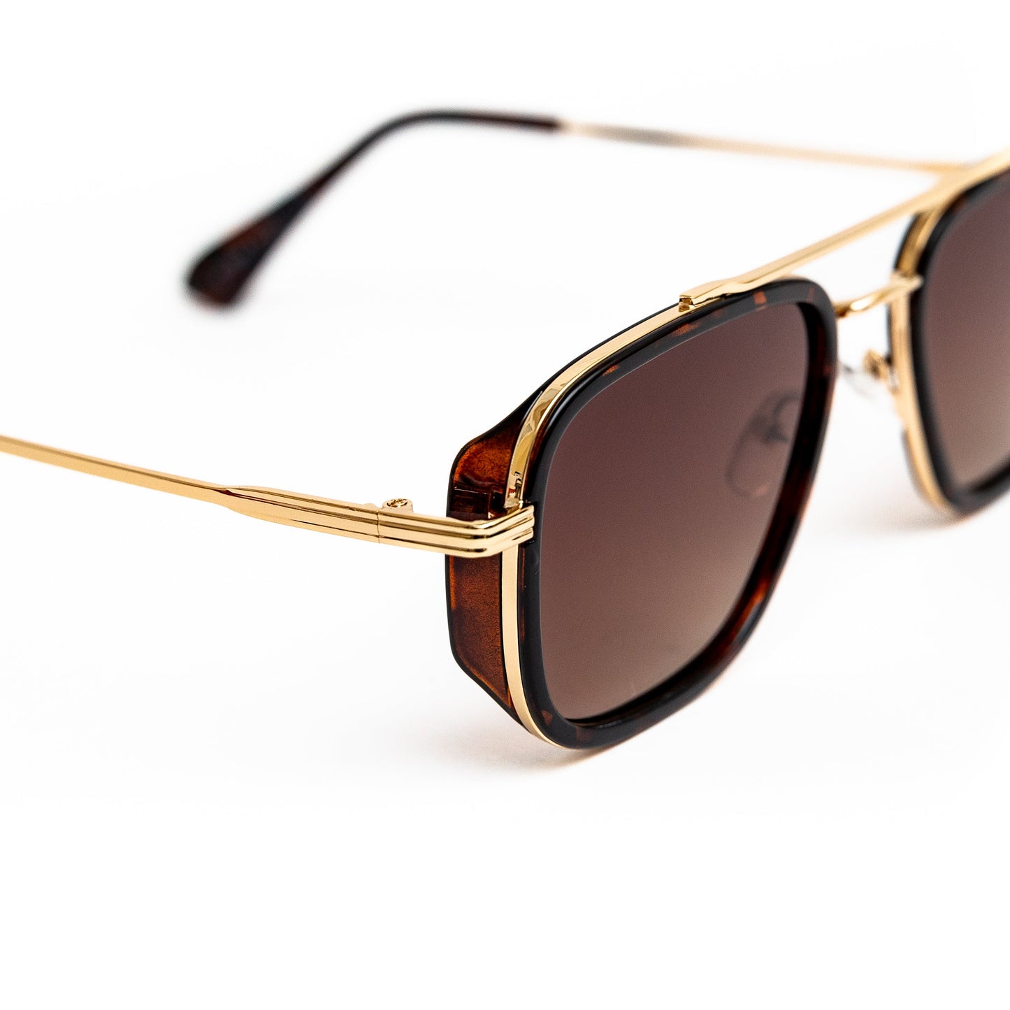 Leopard Double Bridge Shades