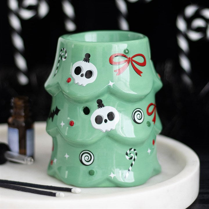 Creepy Christmas Tree Oil Burner and Wax Warmer Sold by Funny Store