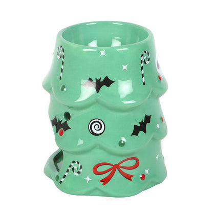 Creepy Christmas Tree Oil Burner and Wax Warmer Sold by Funny Store