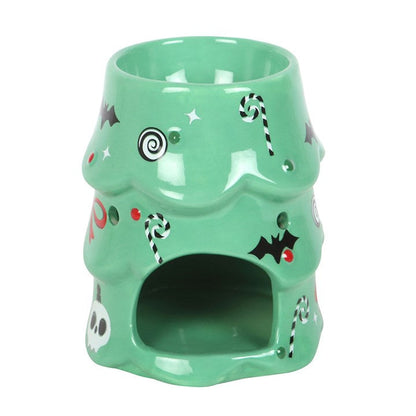 Creepy Christmas Tree Oil Burner and Wax Warmer Sold by Funny Store
