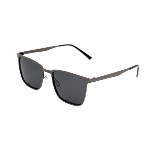 Metal Grey Flat Top Shades