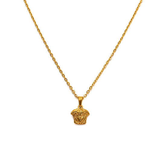 Mini Saint Pendant (Gold)