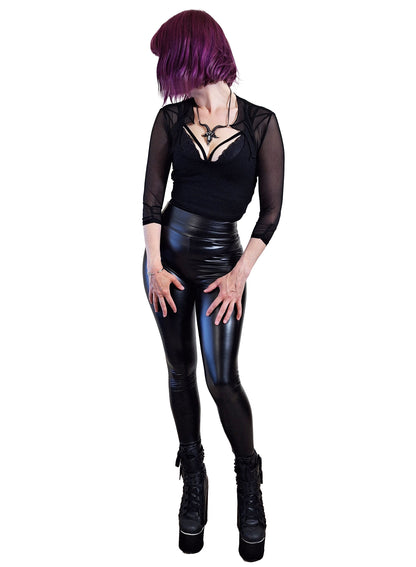 Necessary Evil Cybele Mesh Bat Wing Effect Bolero