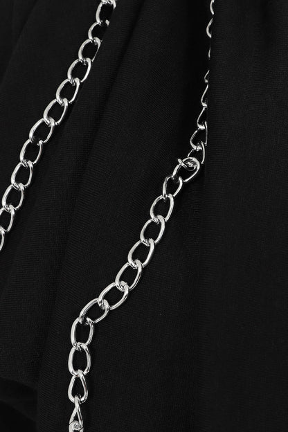 Necessary Evil Andarta Longsleeve Waterfall Bolero with Chains - Size 8 Left Only!