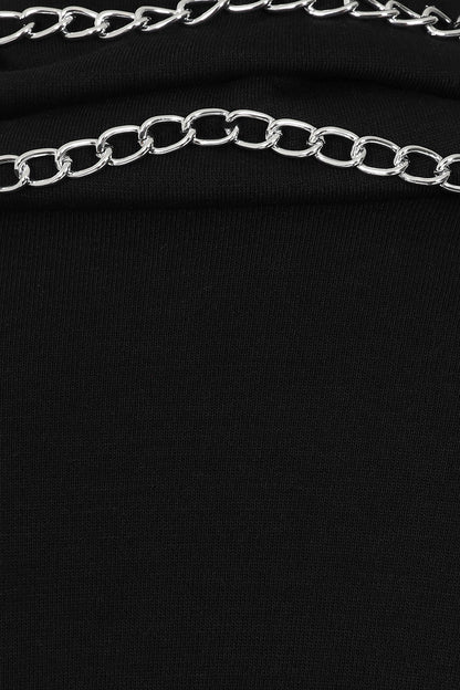 Necessary Evil Andarta Longsleeve Waterfall Bolero with Chains - Size 8 Left Only!