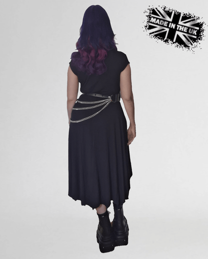 Necessary Evil Evaki Hi Low Dress