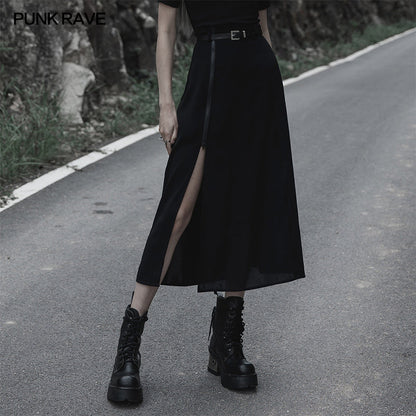 Punk Rave Brianna Skirt Black