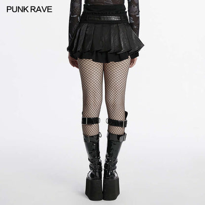 Punk Rave Jianna Pleated Skirt