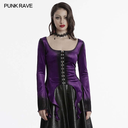 Punk Rave Bronwyn Gradient Printed T-shirt