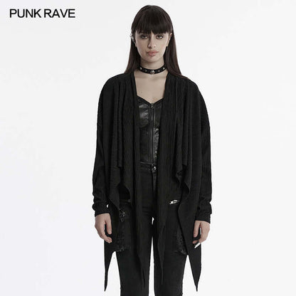 Punk Rave Mavy Punk Minilamist Jacket - Knitted Cardigan