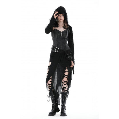 Dark In Love Ostara Hooded Long Sleeved Bolero