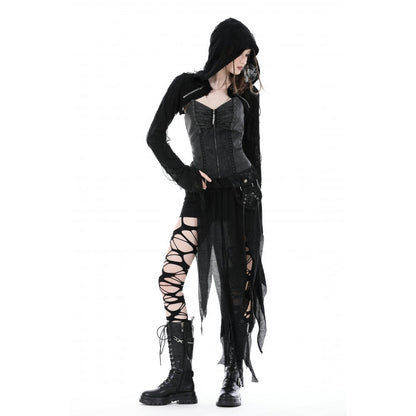 Dark In Love Ostara Hooded Long Sleeved Bolero