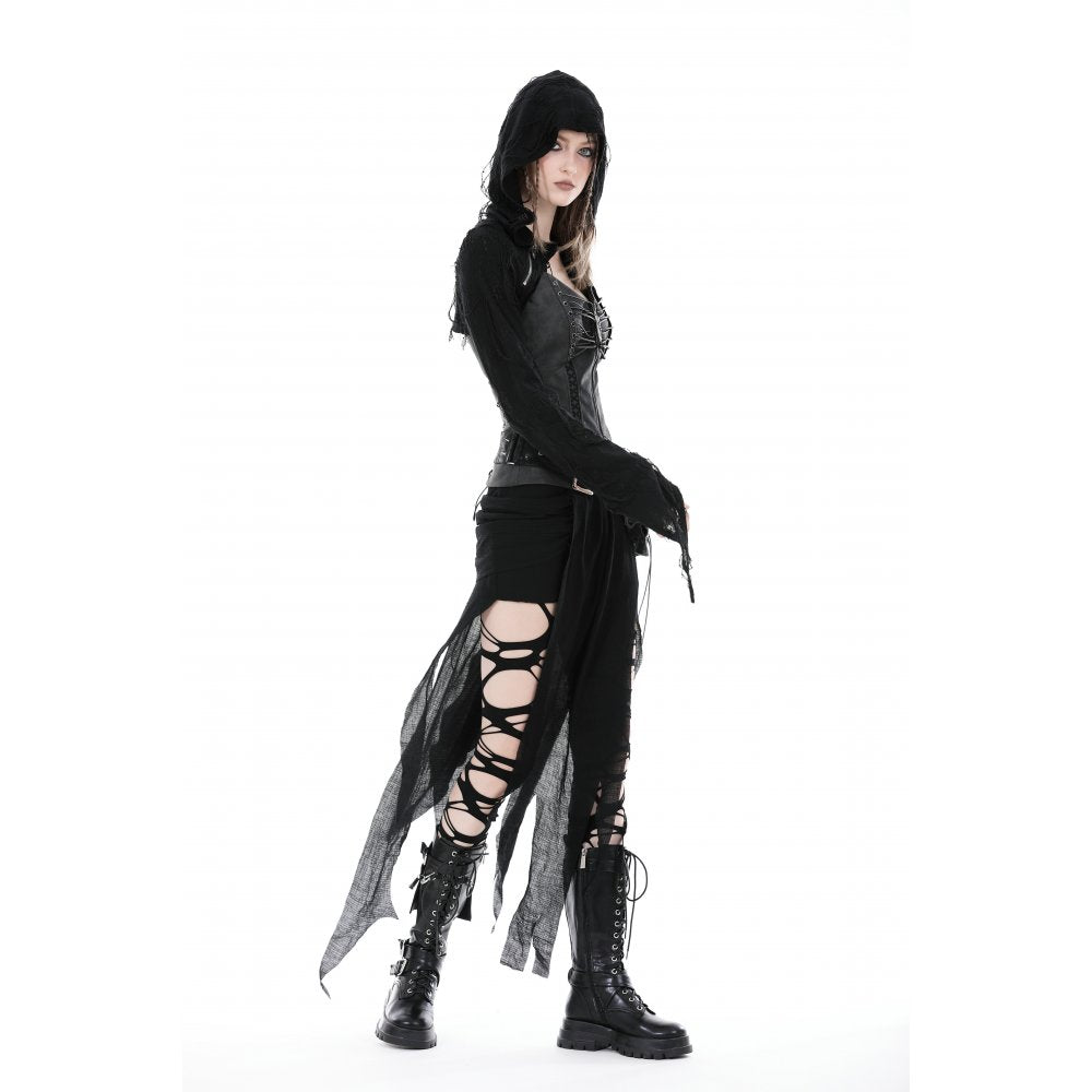 Dark In Love Ostara Hooded Long Sleeved Bolero