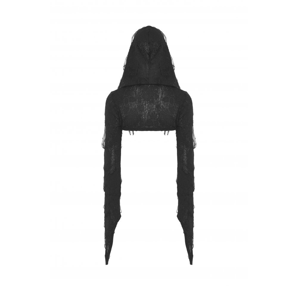 Dark In Love Ostara Hooded Long Sleeved Bolero
