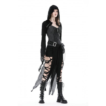 Dark In Love Ostara Hooded Long Sleeved Bolero