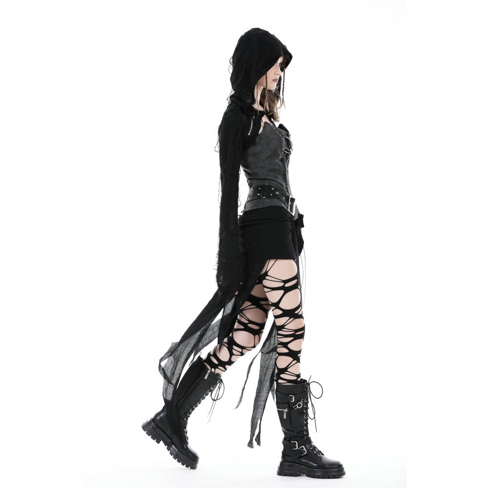 Dark In Love Ostara Hooded Long Sleeved Bolero