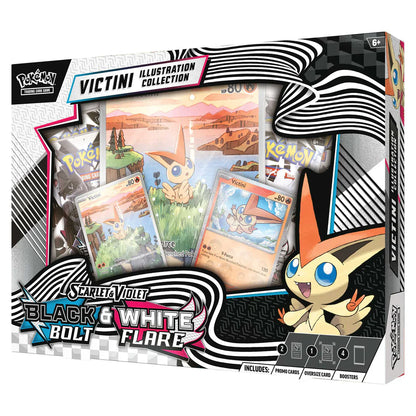Pokemon TCG: Scarlet & Violet 10.5 - Black Bolt & White Flare Unova Victini Illustration Collection
