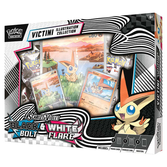 Pokemon TCG: Scarlet & Violet 10.5 - Black Bolt & White Flare Unova Victini Illustration Collection