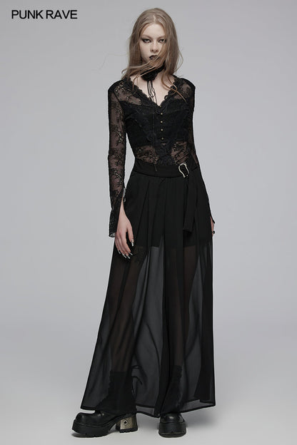 Punk Rave Pyper Lace Top