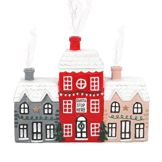 Christmas Village Incense Cone Holder Sold by Funny Store