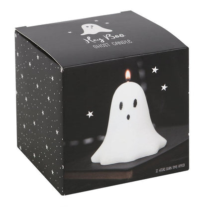 10cm Unscented Ghost Candle Sold by Funny Store